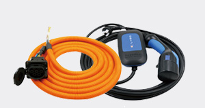 充电桩电缆及连接装置